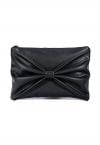 Classy Bowknot PU Leather Clutch