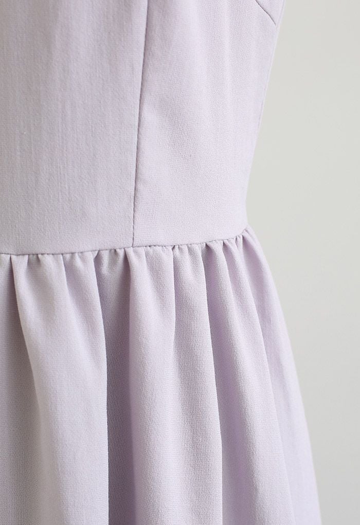 Just That Simple Cotton Cami Dress in Lilac