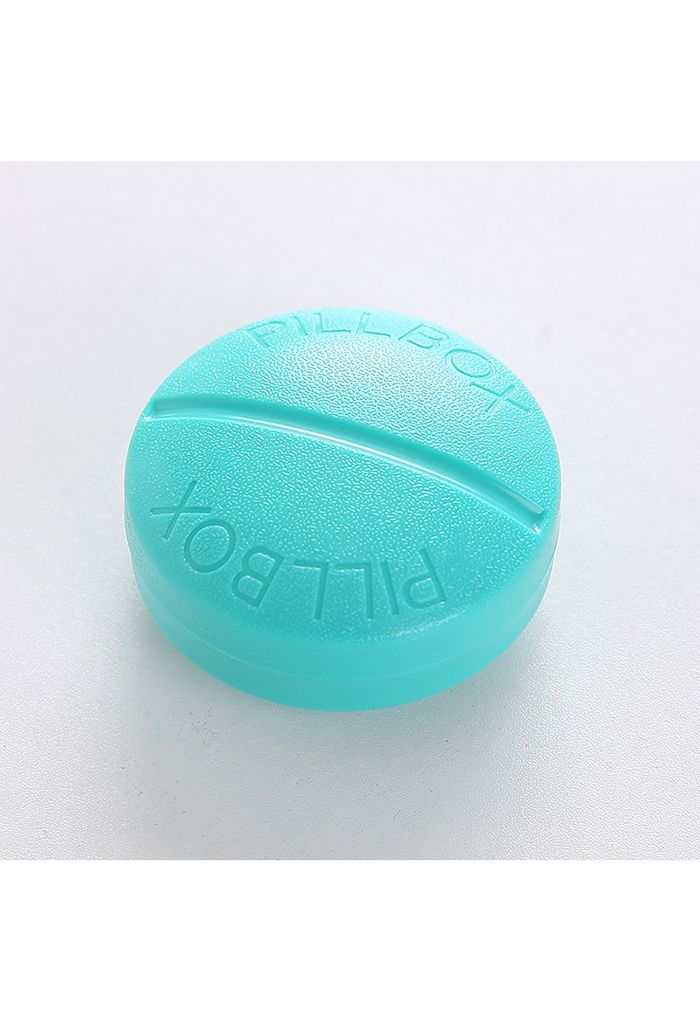 Portable Pill Shaped Medication Box