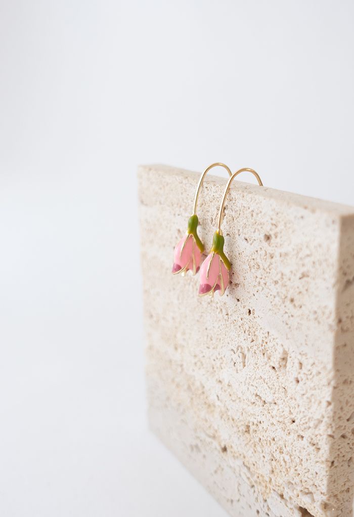 Tulip Hook Earrings