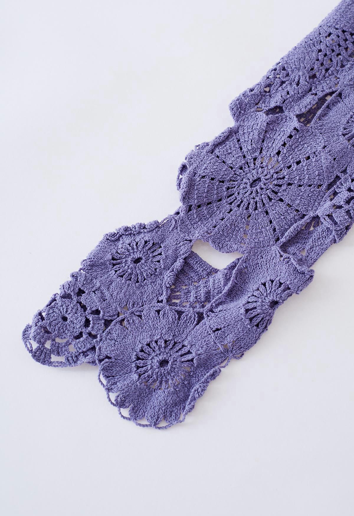 Haptics Coral Paisley Scalloped Crochet Lace Strap Tank Top – Lavender  Latte Boutique