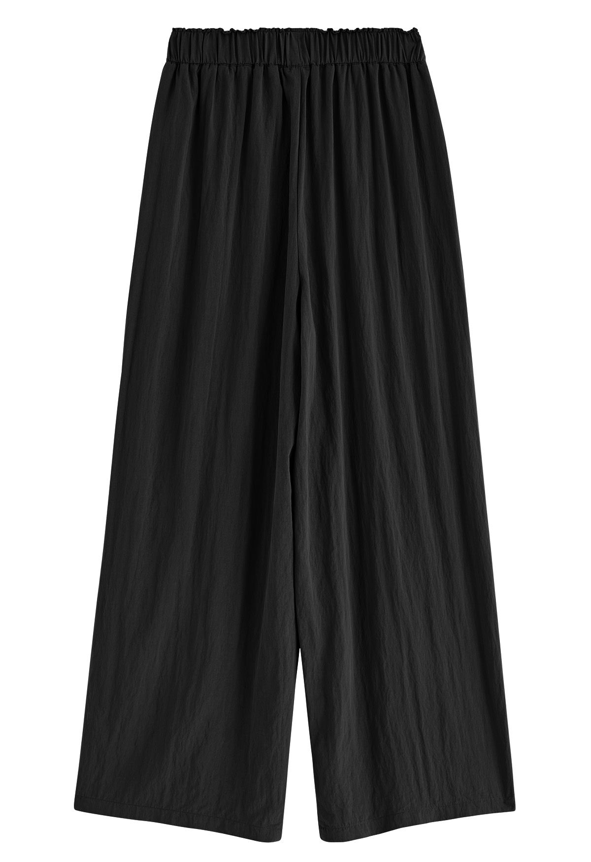 Breezy Ease Wide-Leg Pants in Black