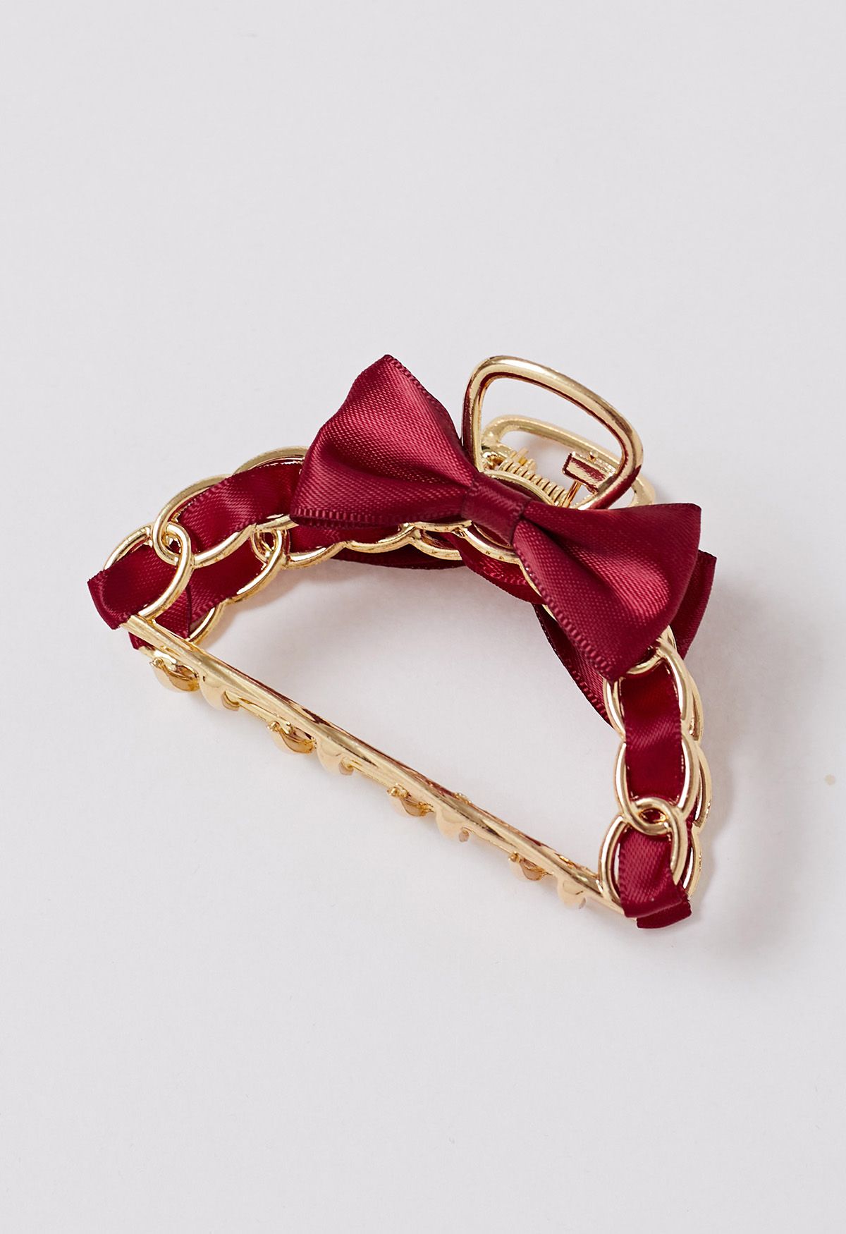 Little Bowknot Hollow Out Hair Clip