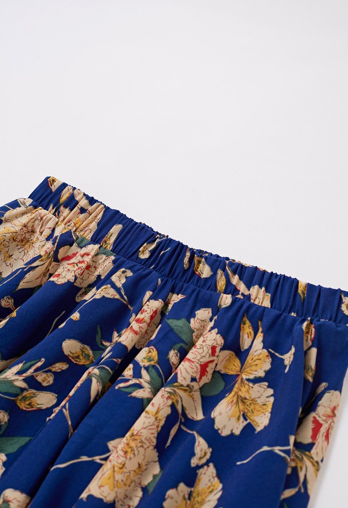 Nightfall Garden Chiffon Maxi Skirt
