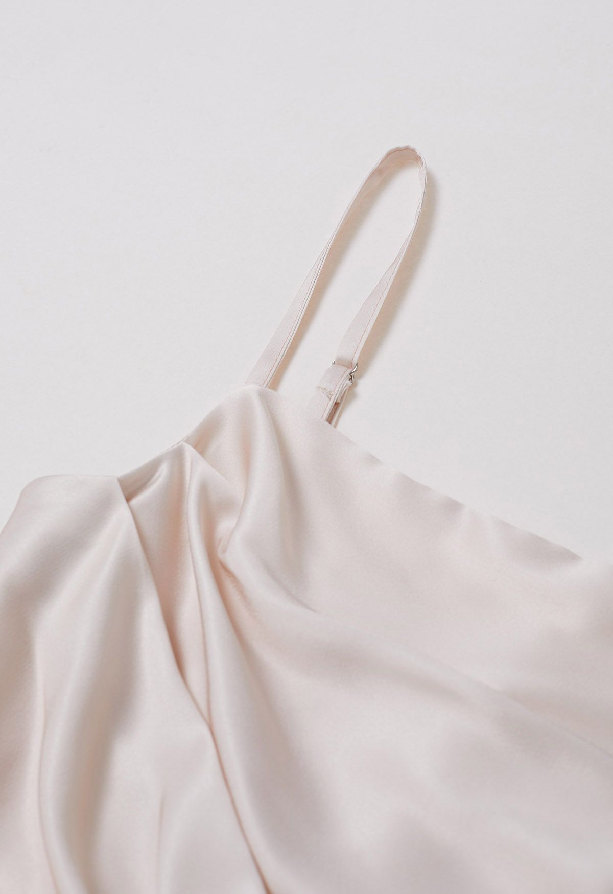 Effortlessly Glam Ombre Satin Cami Dress