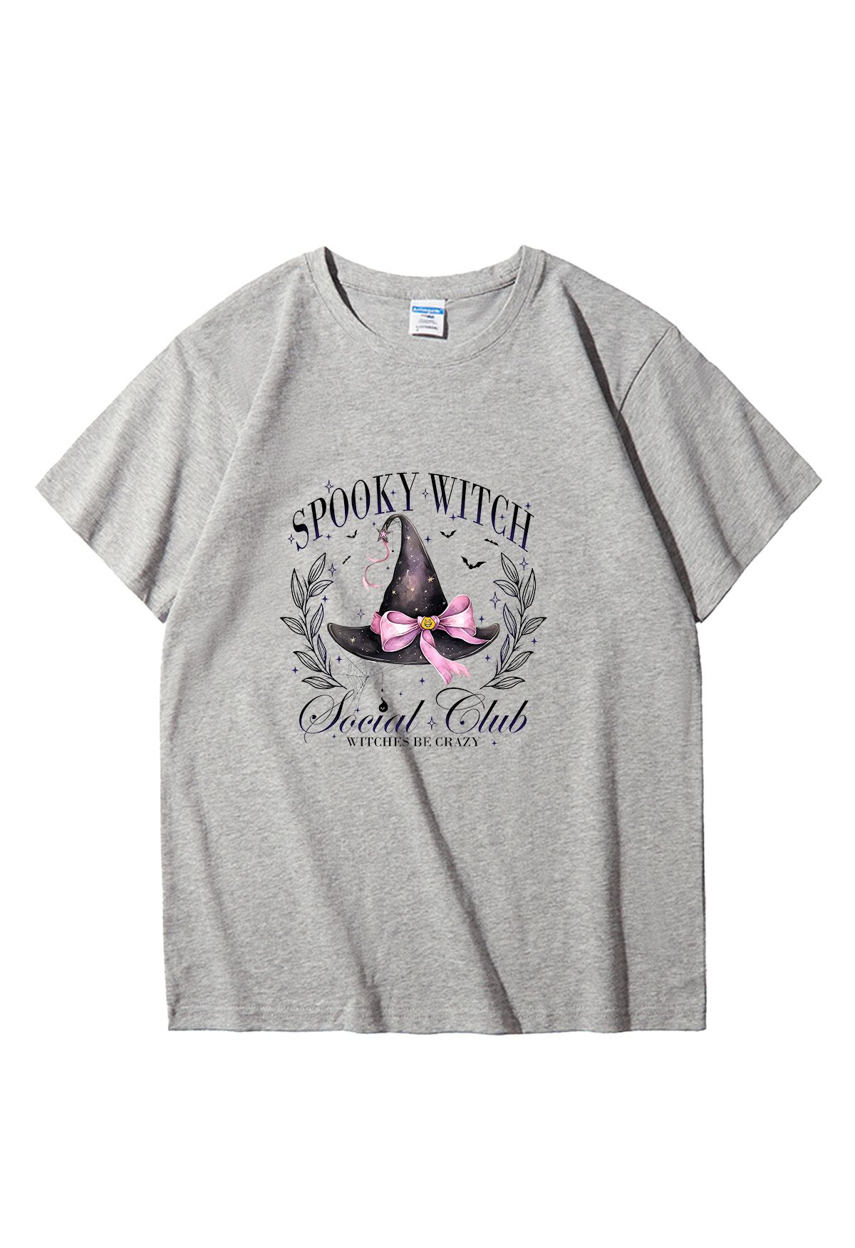 Spooky Witch Hat Pattern T-Shirt