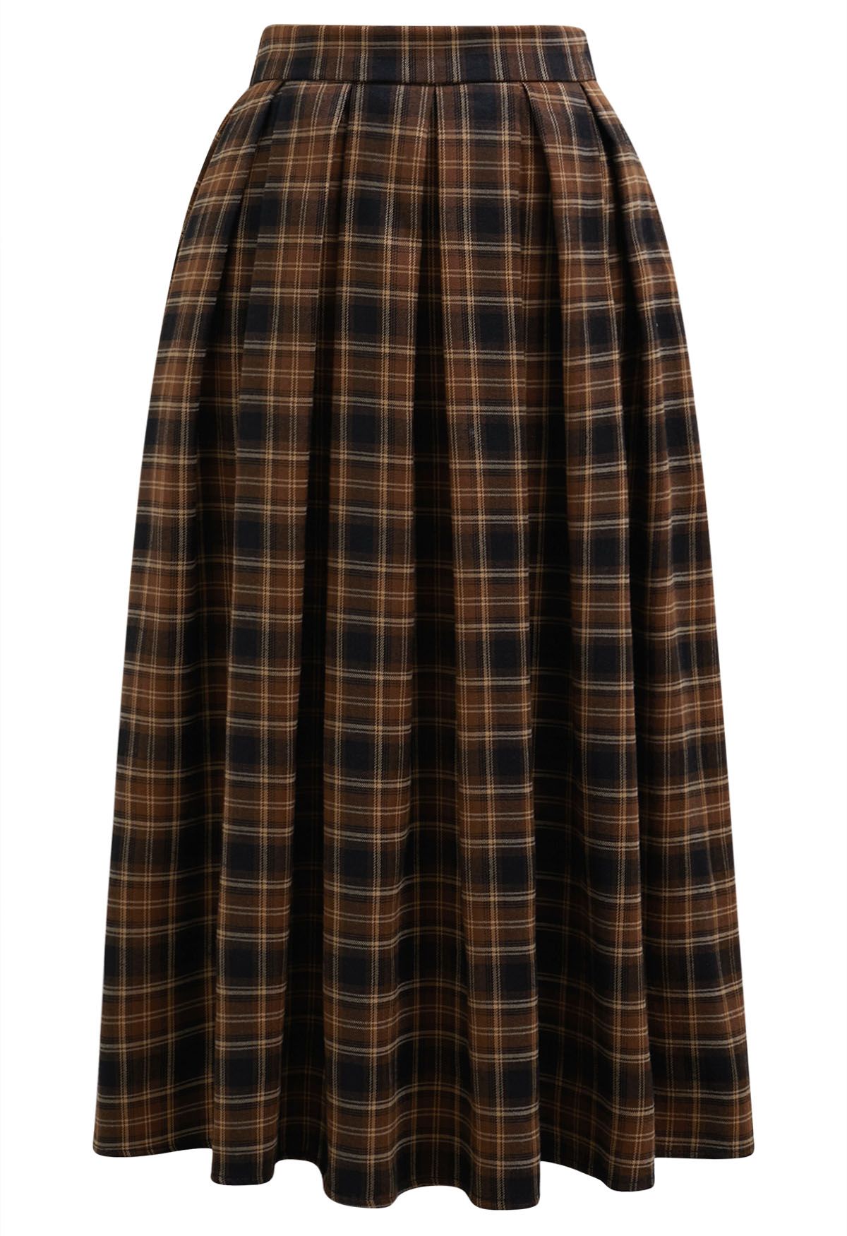 Pleated midi skirt pattern best sale