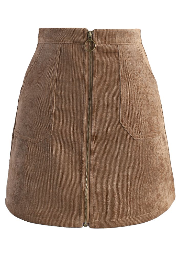 Fashion Devotion Bud Skirt in Tan