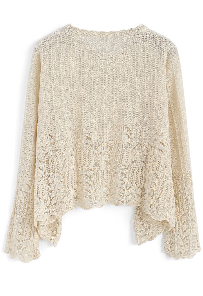 Get Closer to Leisure Knit Top in Cream