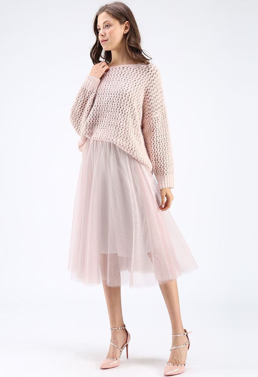 Pink tulle skirt asos best sale