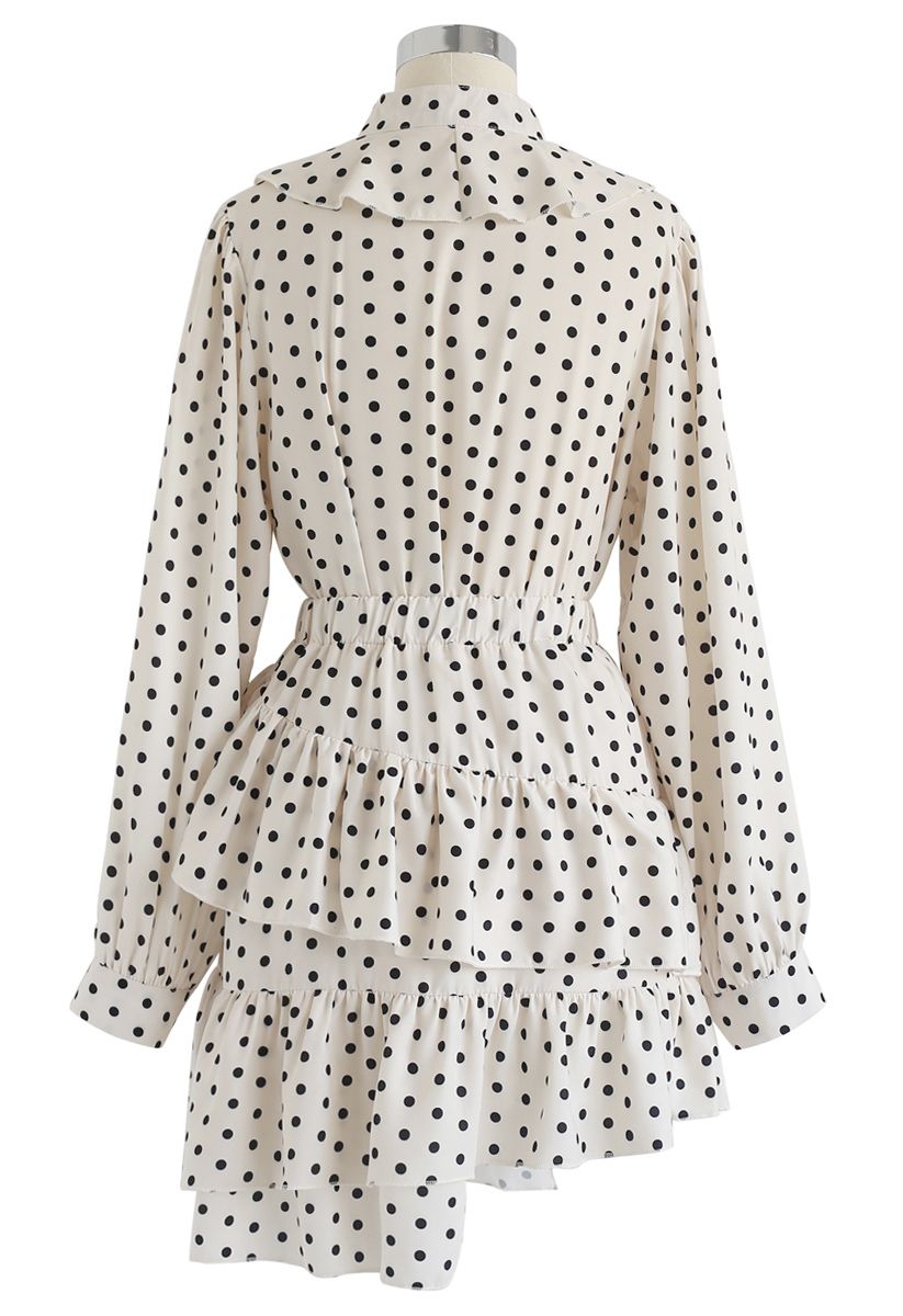 Gimme the Ruffle Top and Skort Set in Polka Dot