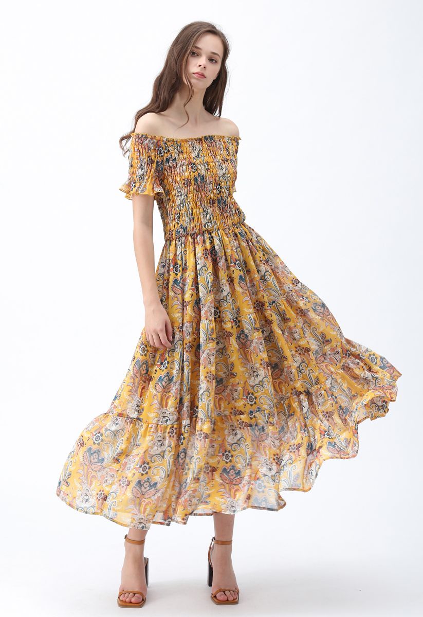 Off shoulder retro on sale dress