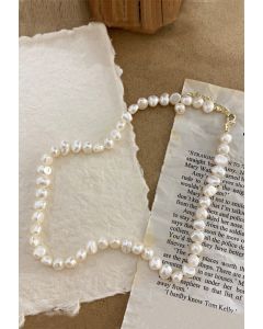 All-Natural Freshwater Pearl Necklace