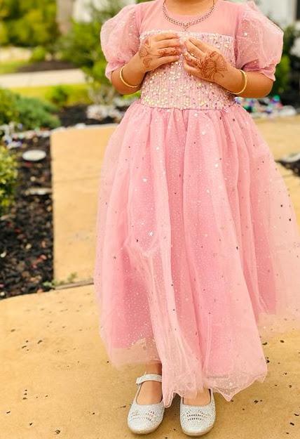 Pleiades Designs Pink Star Sparkle shops and Shine Tulle Dress size 8y